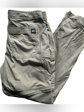 REI Convertible Roll Up Hiking Lightweight Pants Outdoors Women's 12
